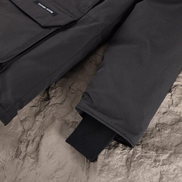 AUTHENTIC CANADA GOOSE MEN'S EXPEDITION PARKA BLACK - Picture 7 of 8